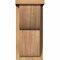 Ekena Millwork Crestline Smooth Corbel w/Backplate, Western Red Cedar, 7 1/2"W x 8"D x 16"H COR08X08X16CRE01SWR - alternate 2